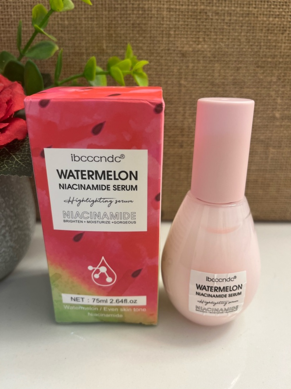 13. ibcccndc Watermelon Niacinamide Serum